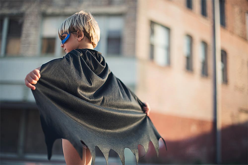 véritable costume de Batman