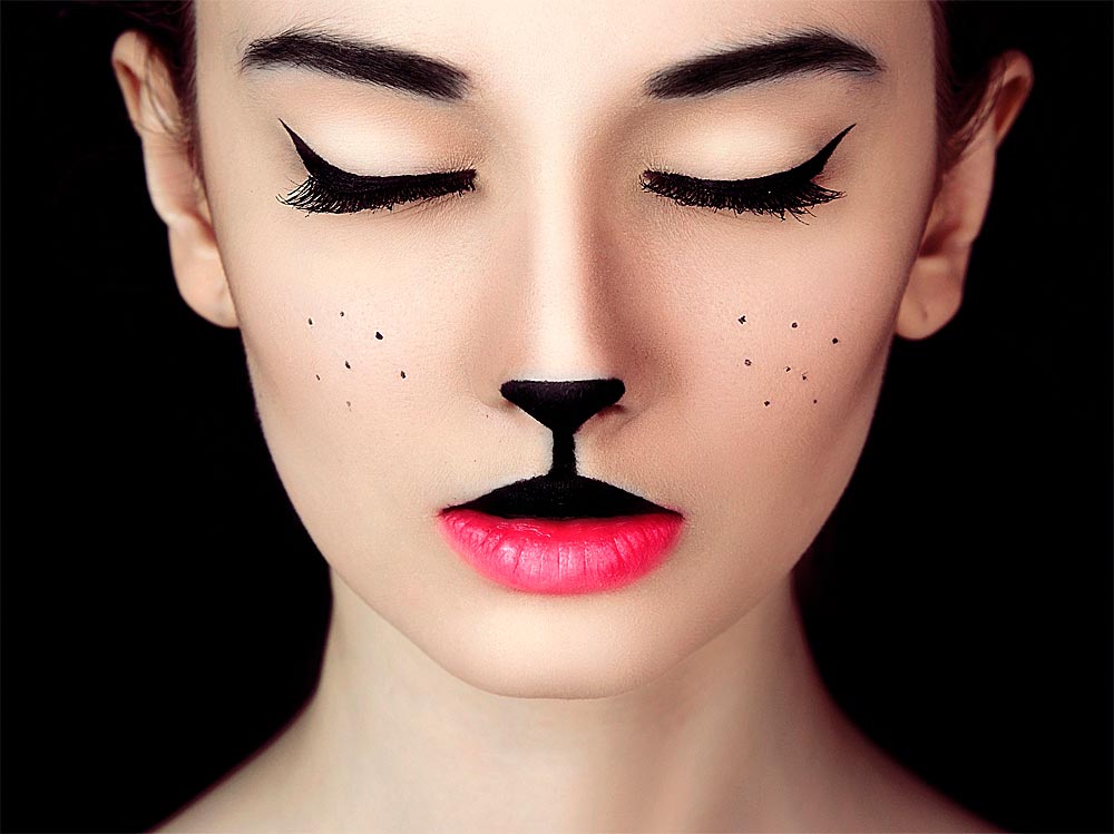Deguisement maquillage chat2